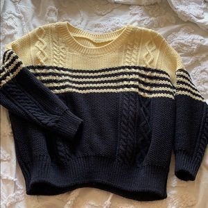 Cozy knit sweater